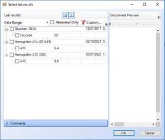NextGen Adding Lab Results to Documents