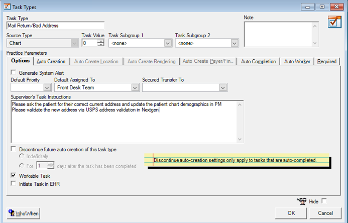NextGen-manual-Mail-Return-Task-Setup-Configuration