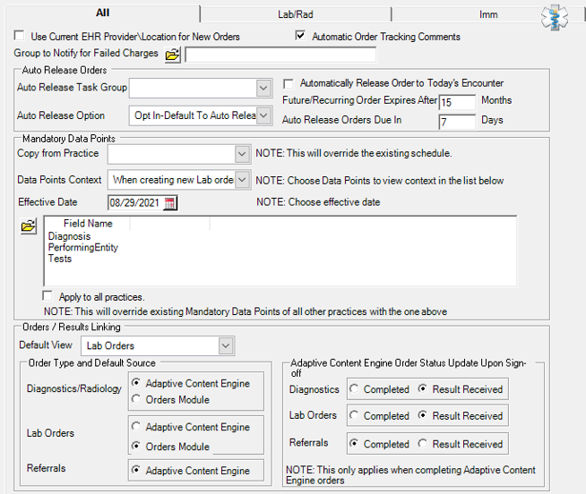 Nextgen-orders-module-mandatory-data-points