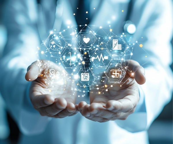 doctor-holding-virtual-medical-services-in-hands