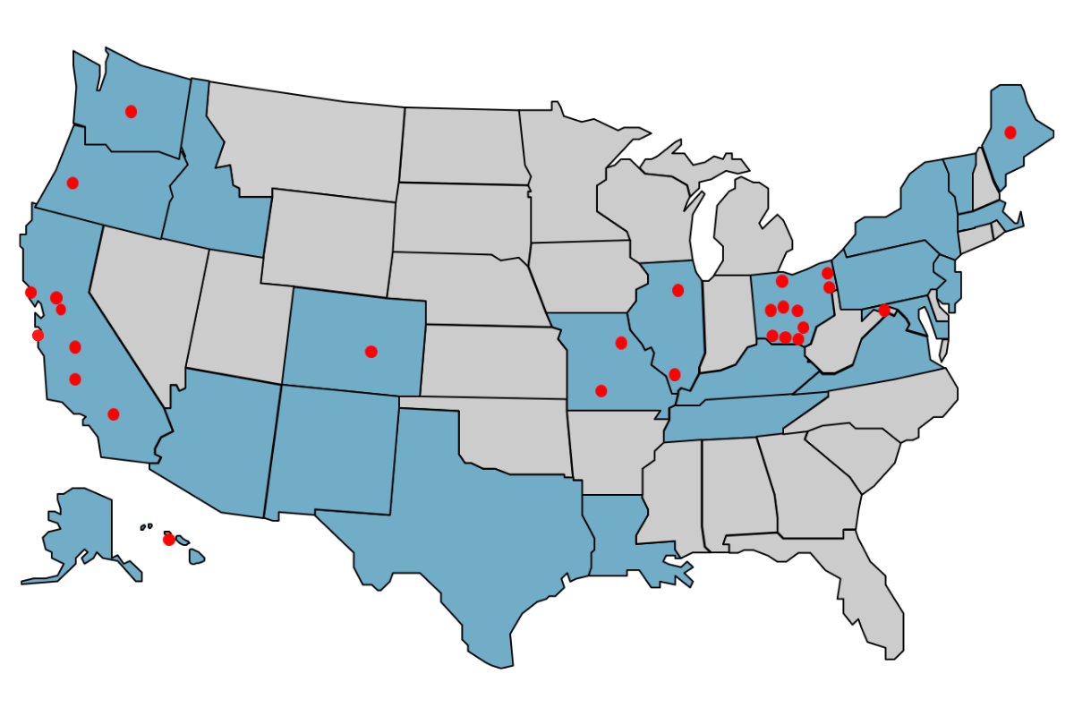 Grant PHC Map 2021