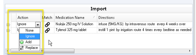 nextgen ehr clinical reconciliation imports