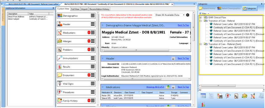 nextgen clinical reconciliation access from Catagories