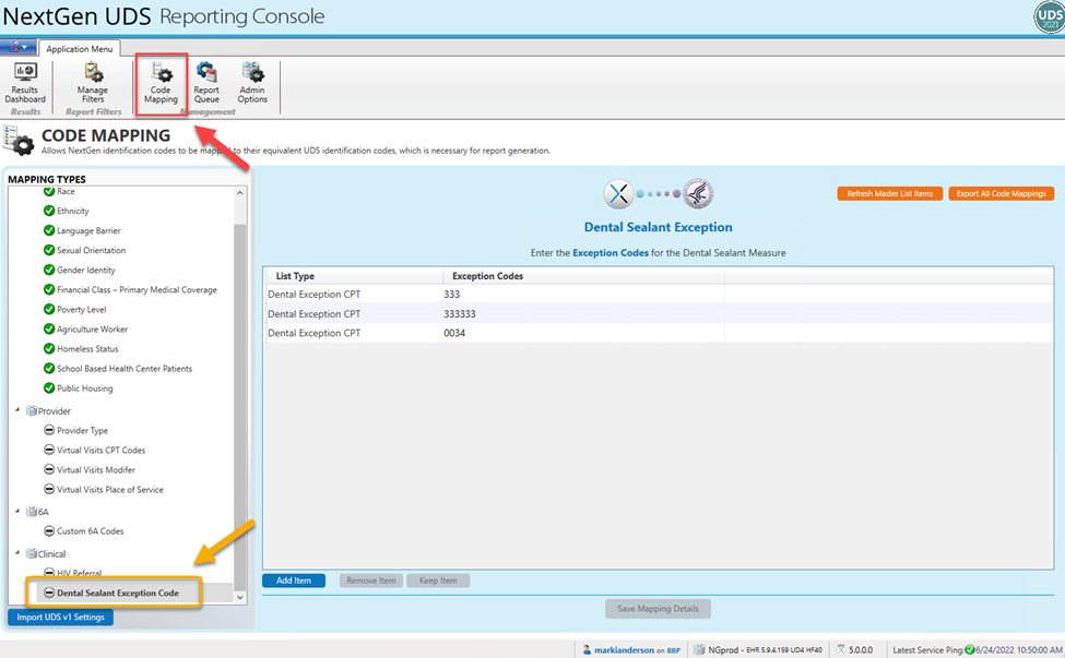 NextGen UDS Reporting Console